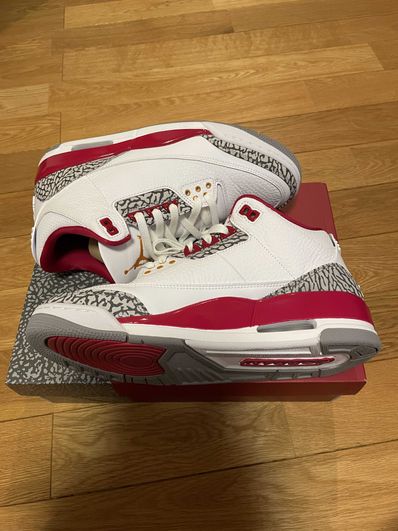 Nike Air Jordan 3 "Cardinal Red"