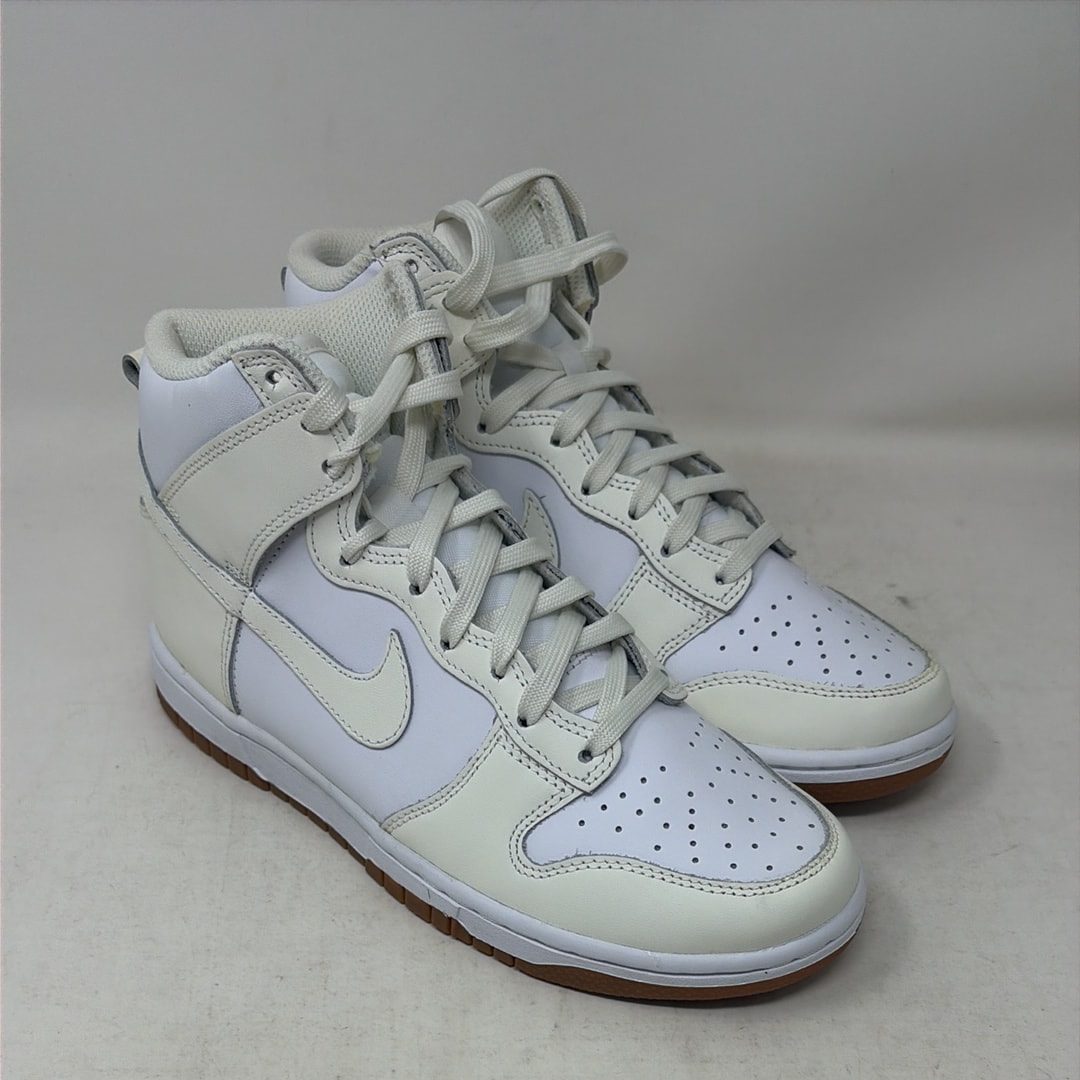 Nike Women's Dunk High "Sail/White-Gum"