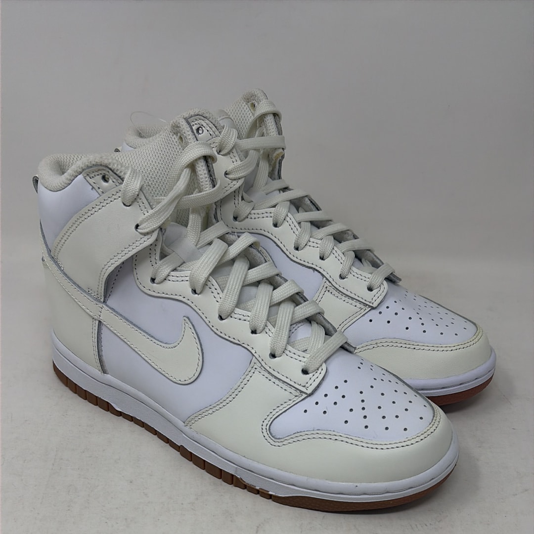 Nike Women's Dunk High "Sail/White-Gum"