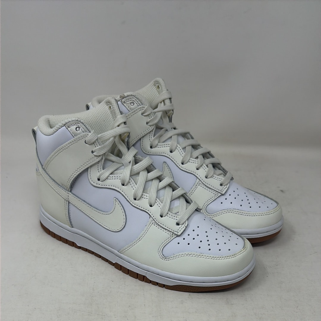 Nike Women's Dunk High "Sail/White-Gum"