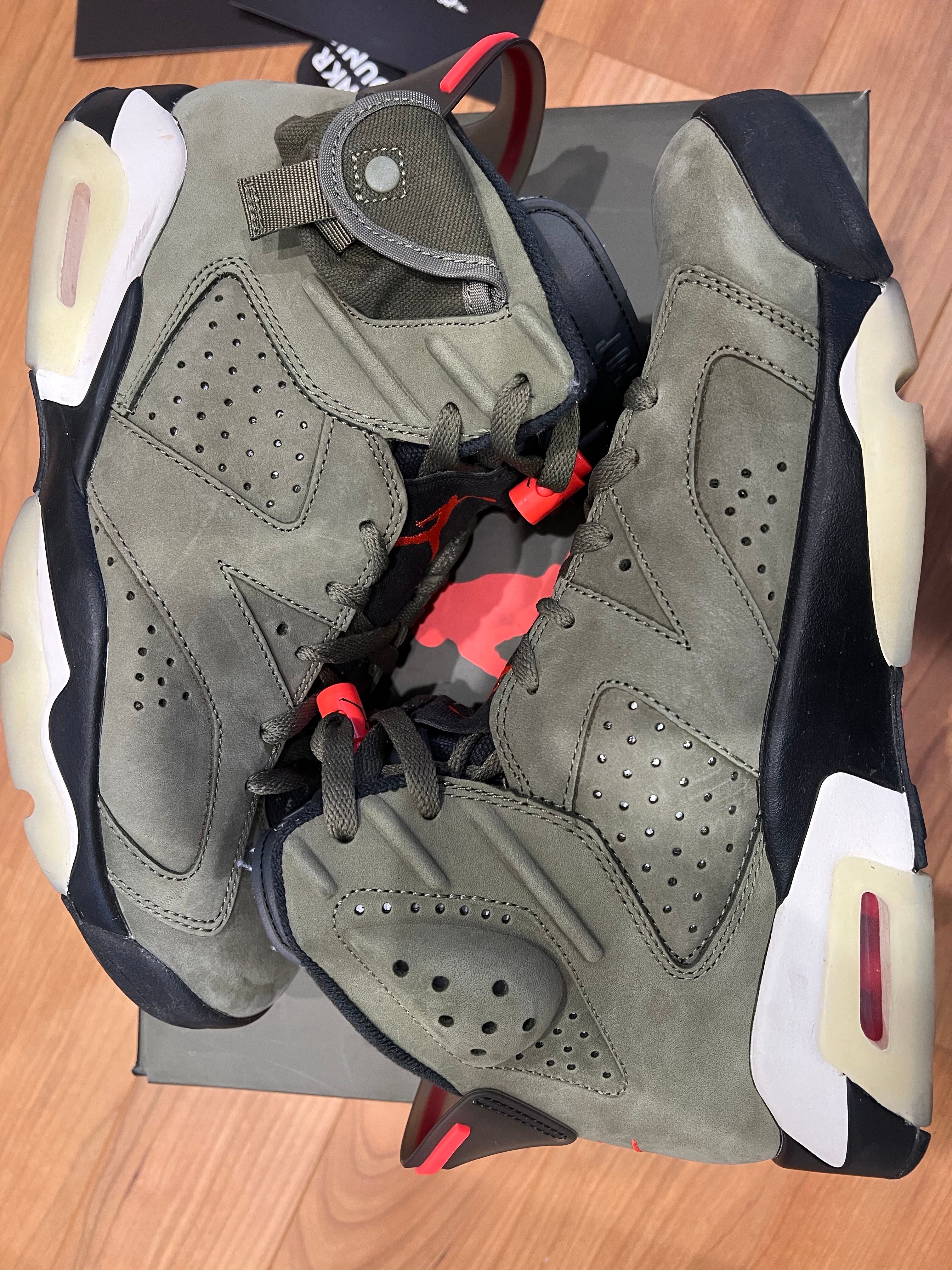 Travis Scott × Nike Air Jordan 6 Retro "Medium Olive"