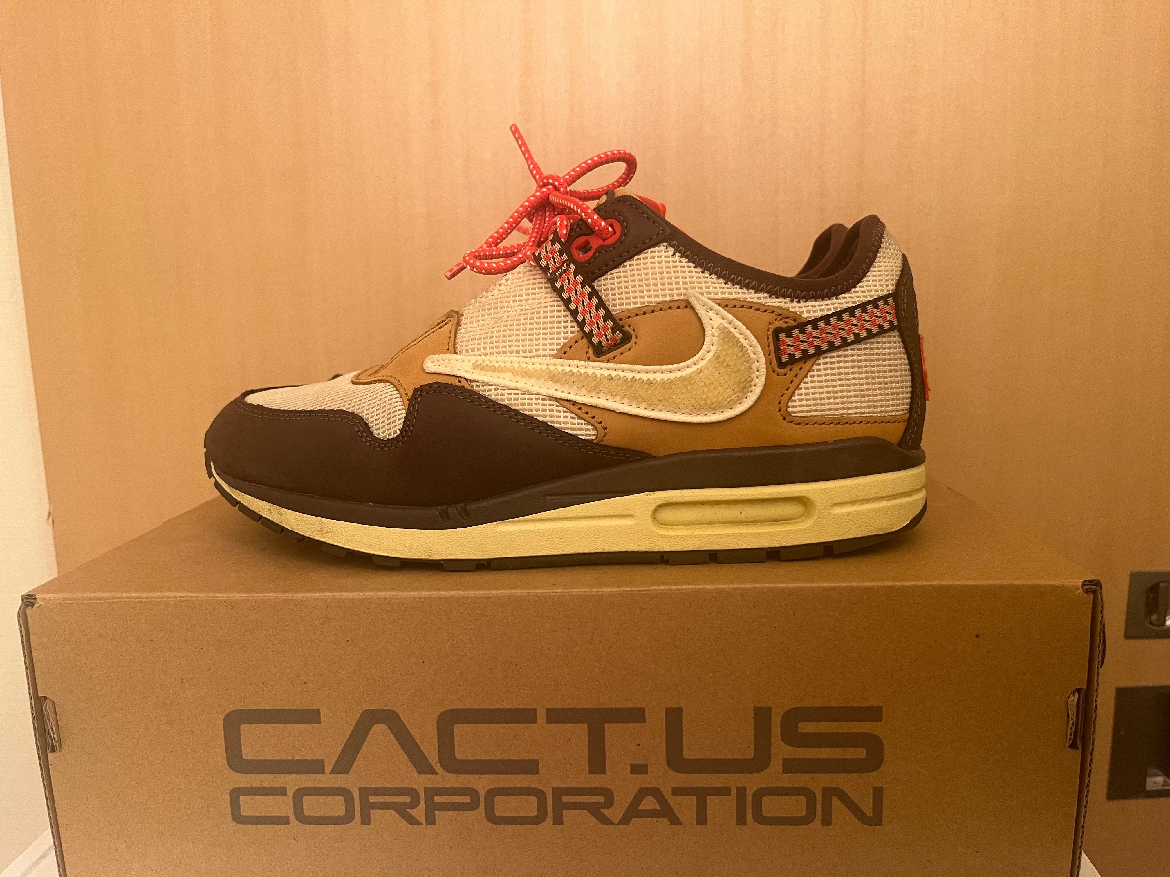 Travis Scott × Nike Air Max 1 "CACT.US Brown"