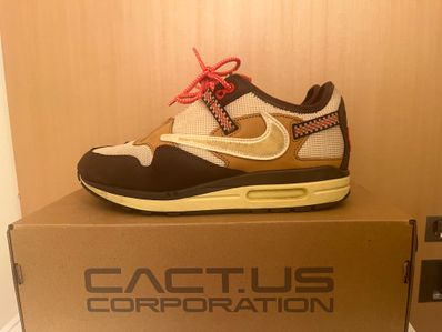 Travis Scott × Nike Air Max 1 "CACT.US Brown"