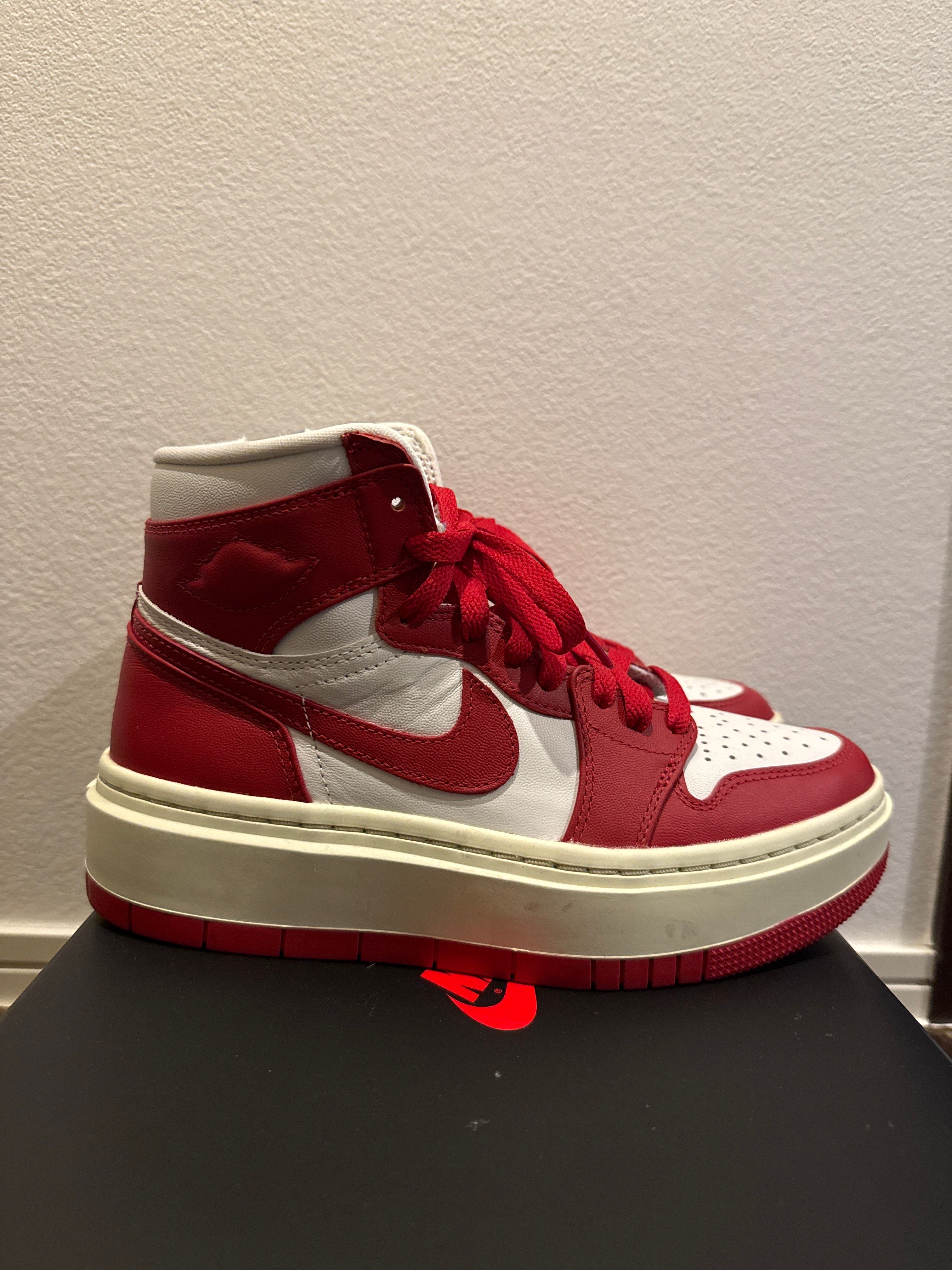 Nike Women's Air Jordan 1 High Elevate "Varsity Red and Summit White"