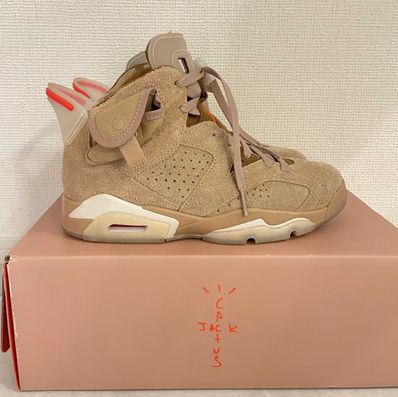 Travis Scott × Nike Air Jordan 6 "British Khaki"