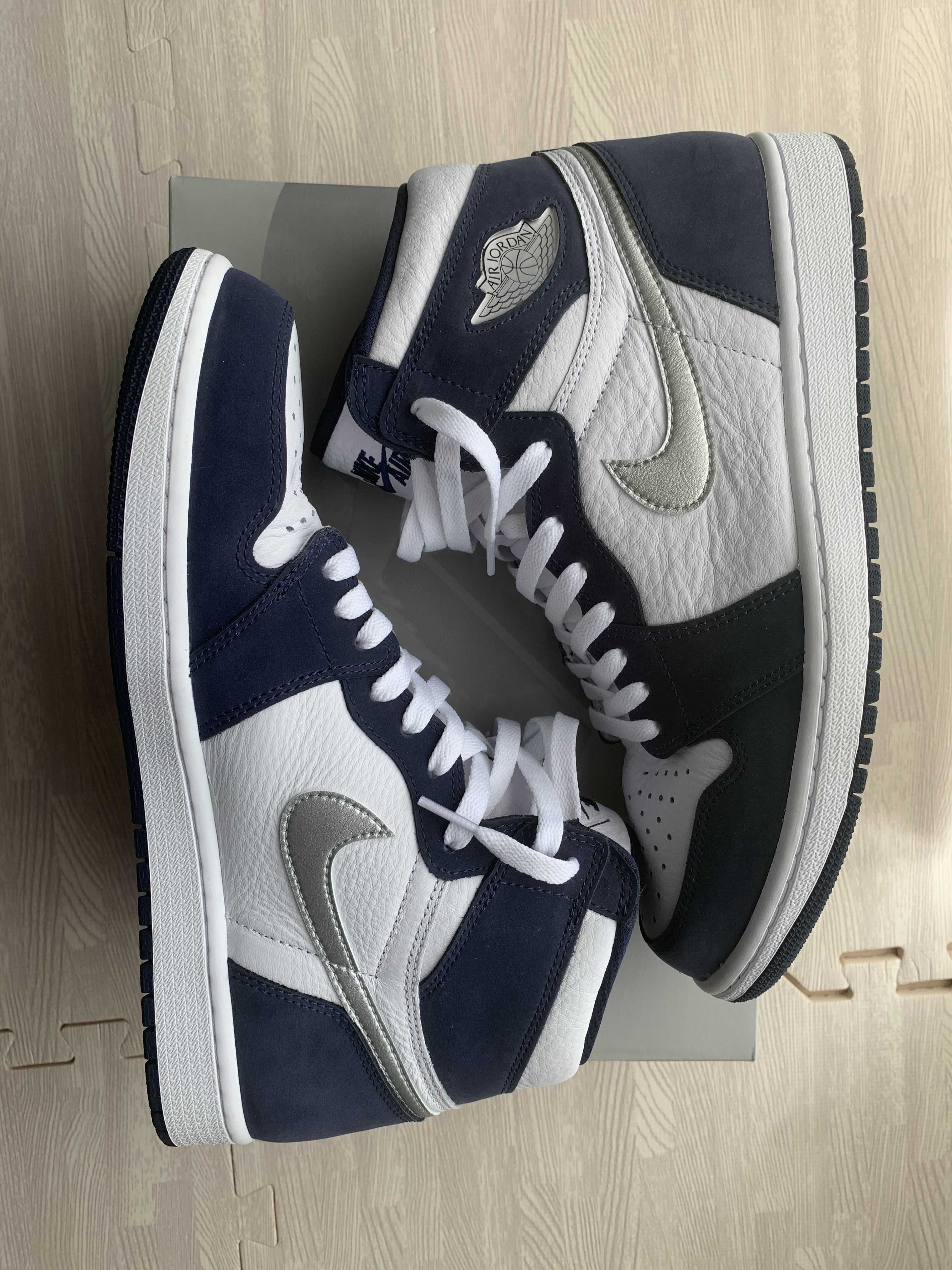 Nike Air Jordan 1 High OG CO.JP "White/Midnight Navy" (2020)(ブリーフケースなし)