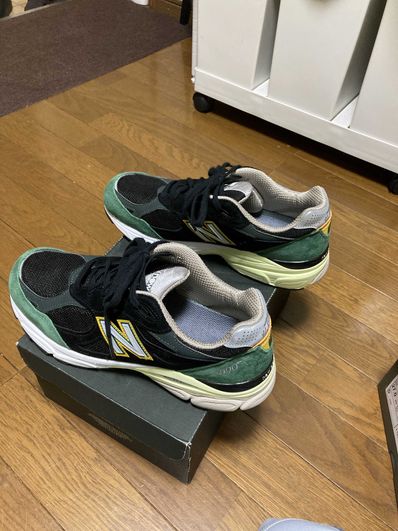 New Balance 990V3 "Black/Green/Yellow"