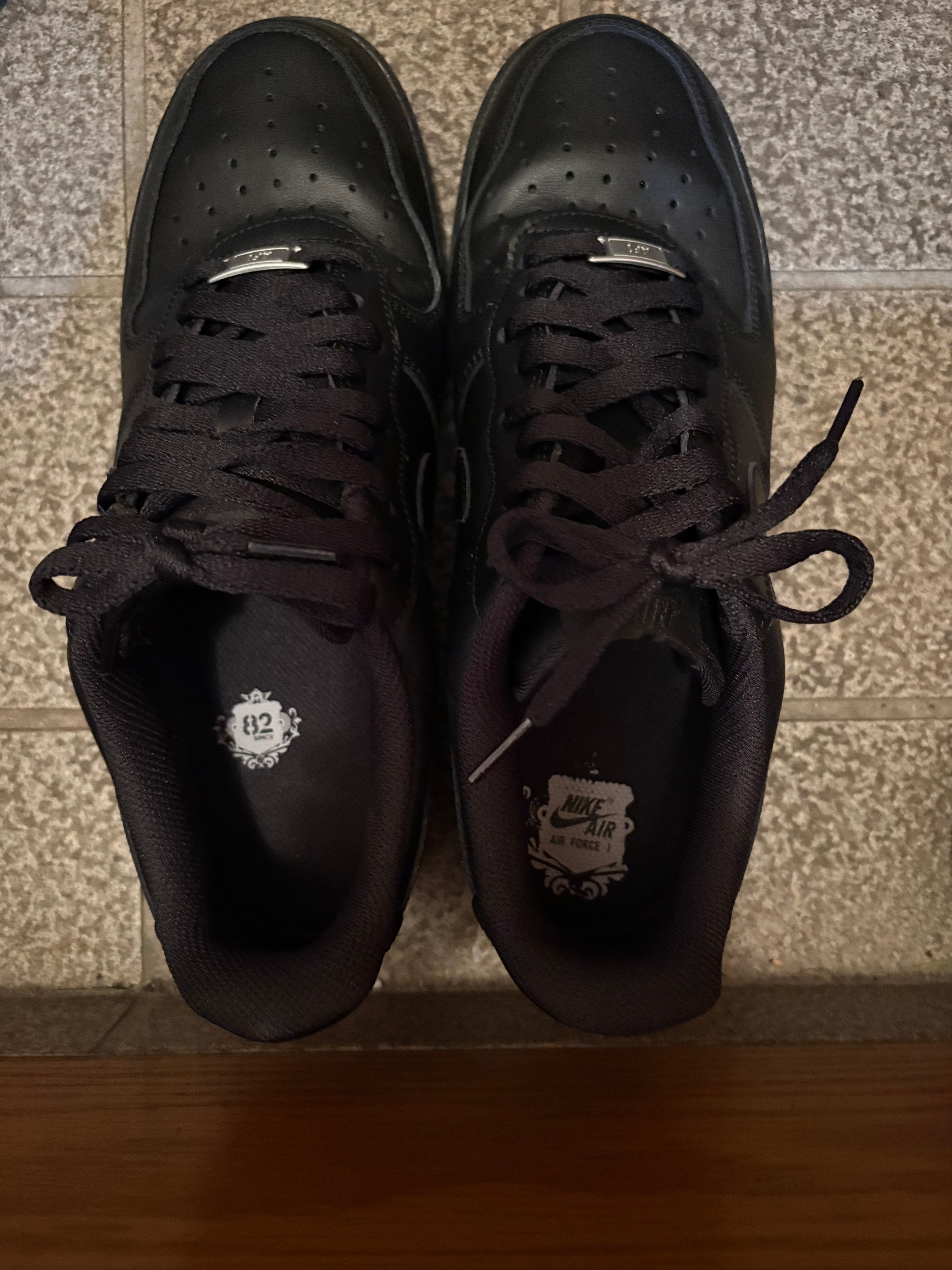 Nike Air Force 1 Low '07 "Black/Black"