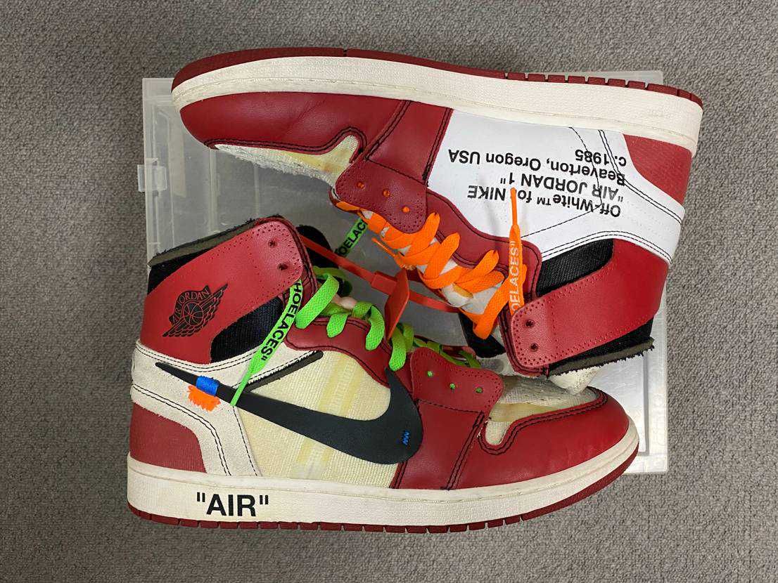 Off-White × Nike Air Jordan 1 Retro High The Ten "Chicago"