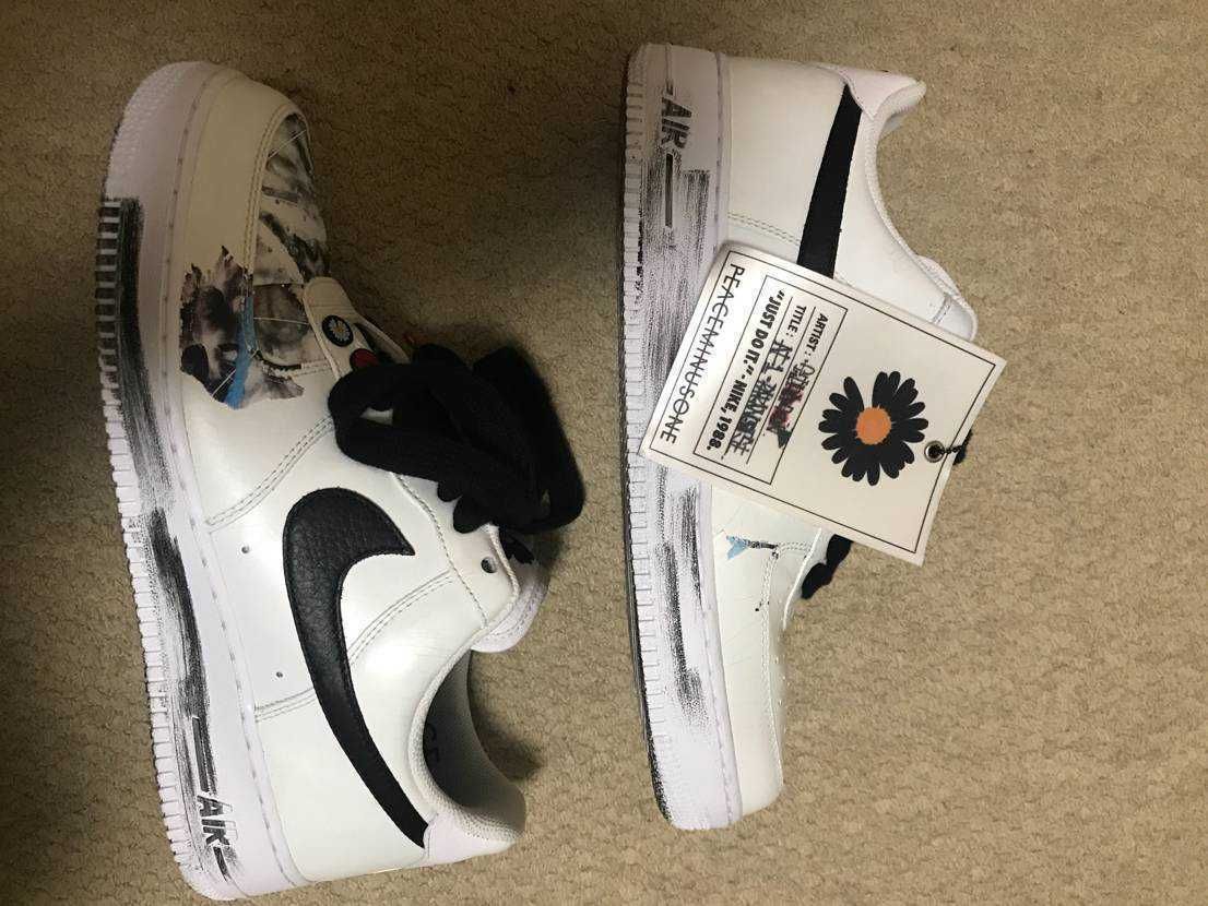 PEACEMINUSONE × Nike Air Force 1 Low "Para-noise/White/Black" / G-DRAGON