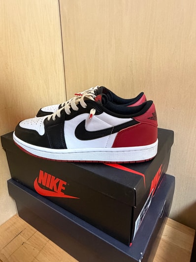 Nike Air Jordan 1 Retro Low OG "Black Toe"