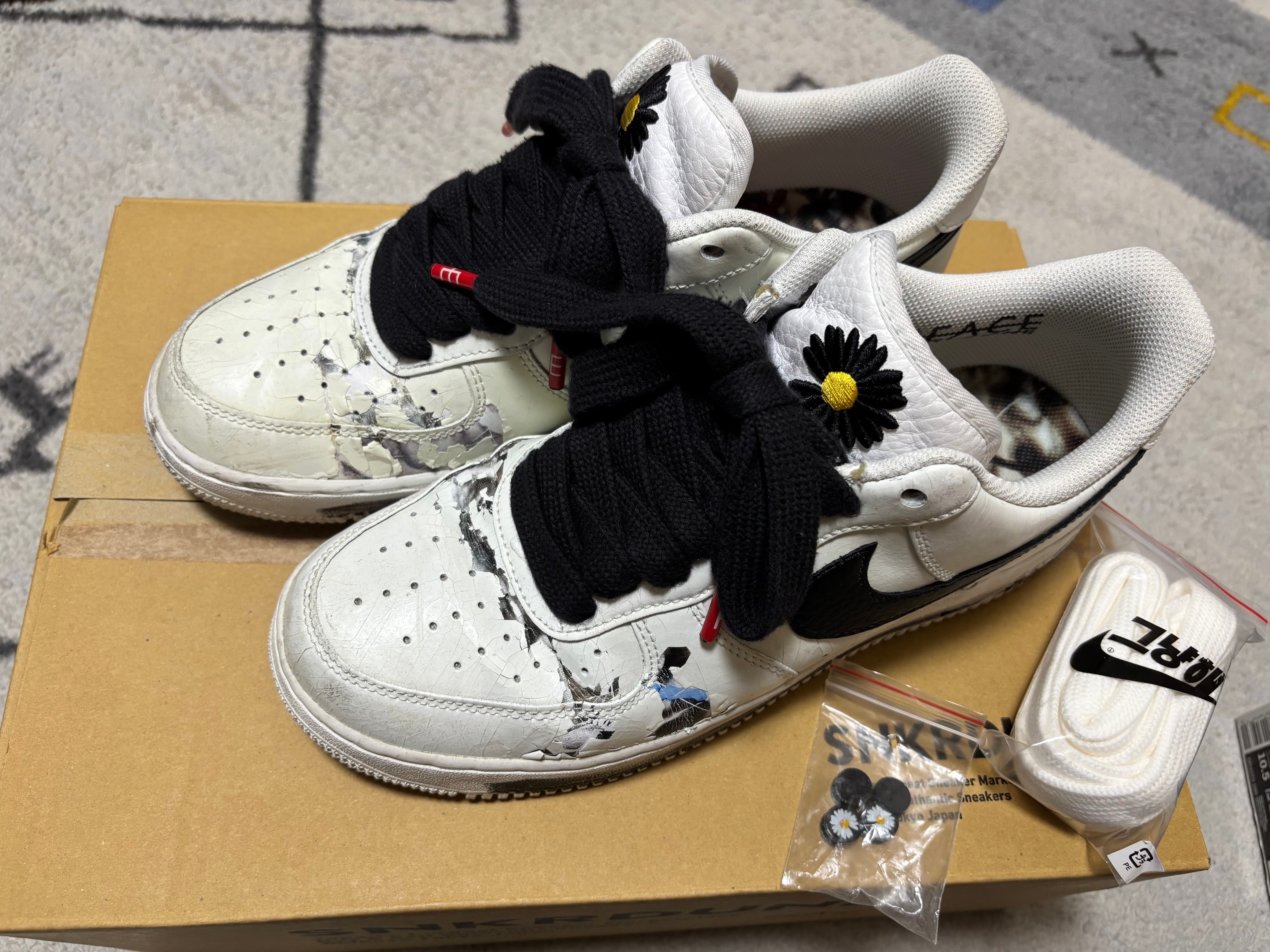 PEACEMINUSONE × Nike Air Force 1 Low "Para-noise/White/Black" / G-DRAGON