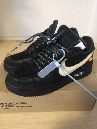 Off-White × Nike Air Force 1 Low "Black"