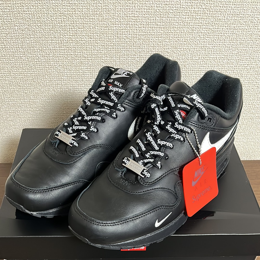 Supreme × Nike Air Max 1 '87 SP "Black" (25SS Week4)