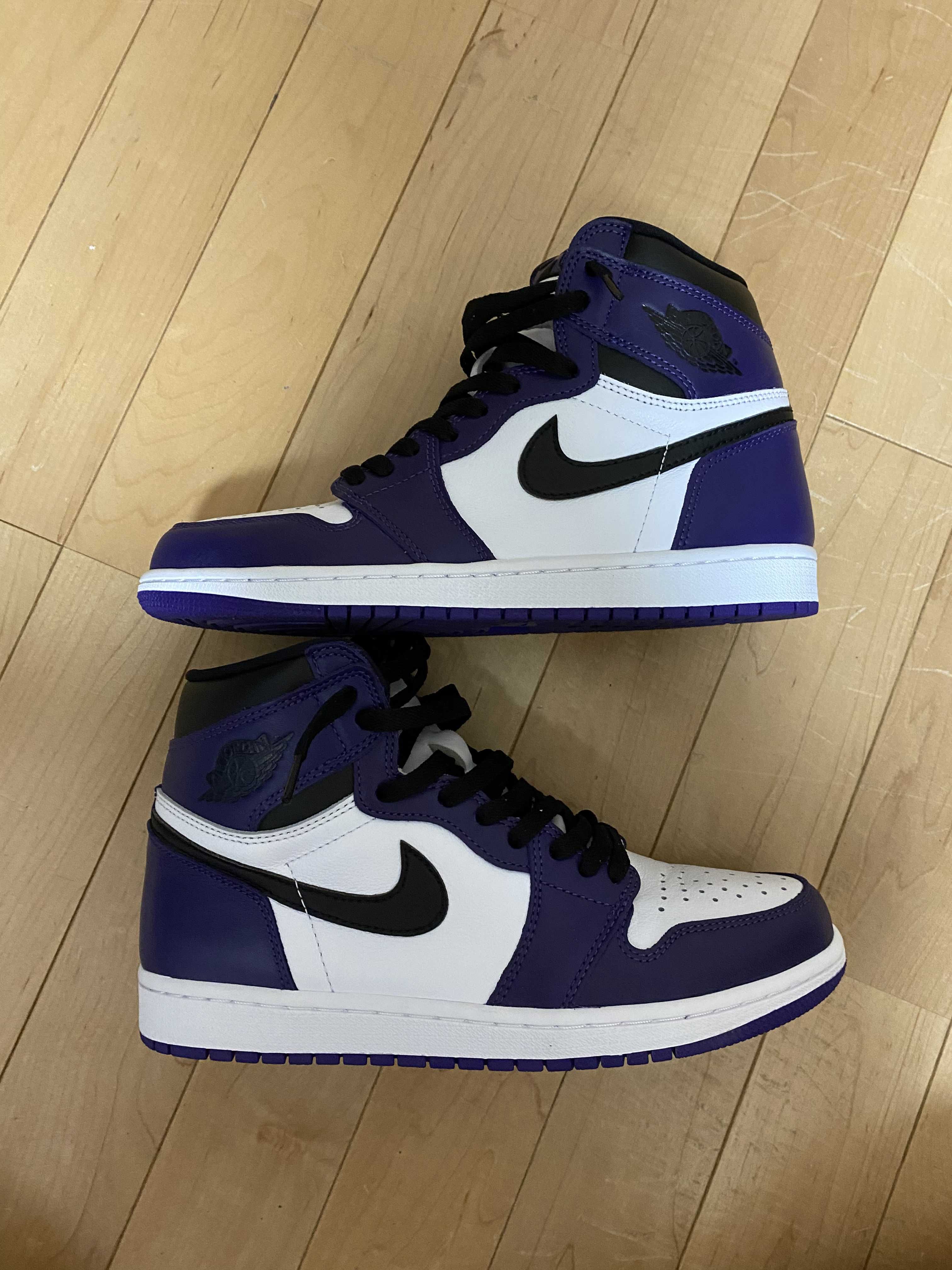 Nike Air Jordan 1 Retro High OG "Court Purple White/Black" (2020)