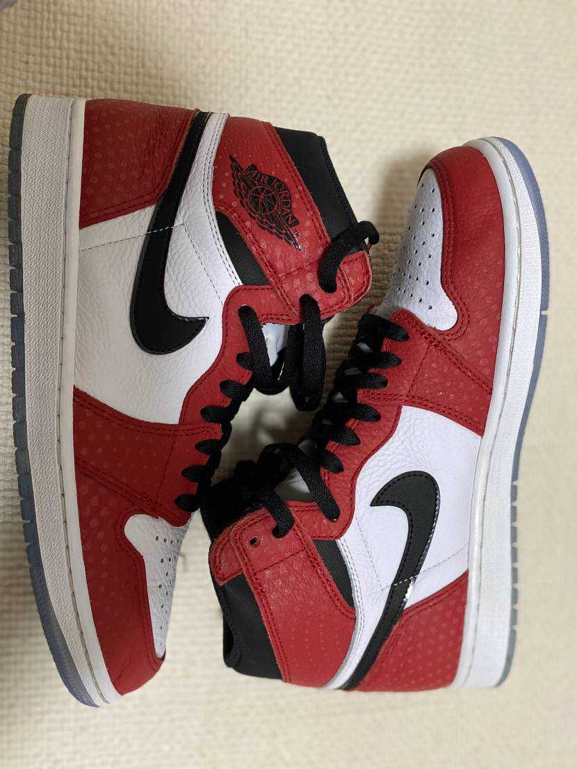 Spiderman × Nike Air Jordan 1 Origin Story "Gym Red/White/Photo Blue/Black"