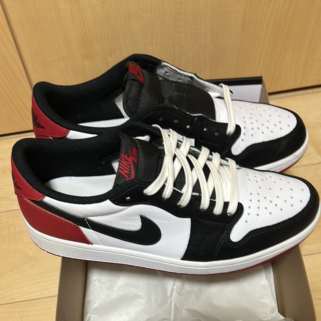 Nike Air Jordan 1 Retro Low OG "Black Toe"