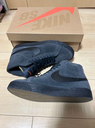 Nike SB Blazer Mid Orange Label "Dark Grey"