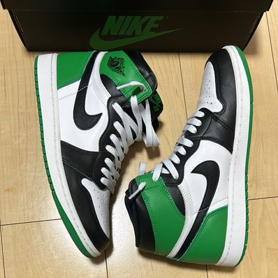 Nike Air Jordan 1 Retro High OG "Celtics/Black and Lucky Green" (2023)