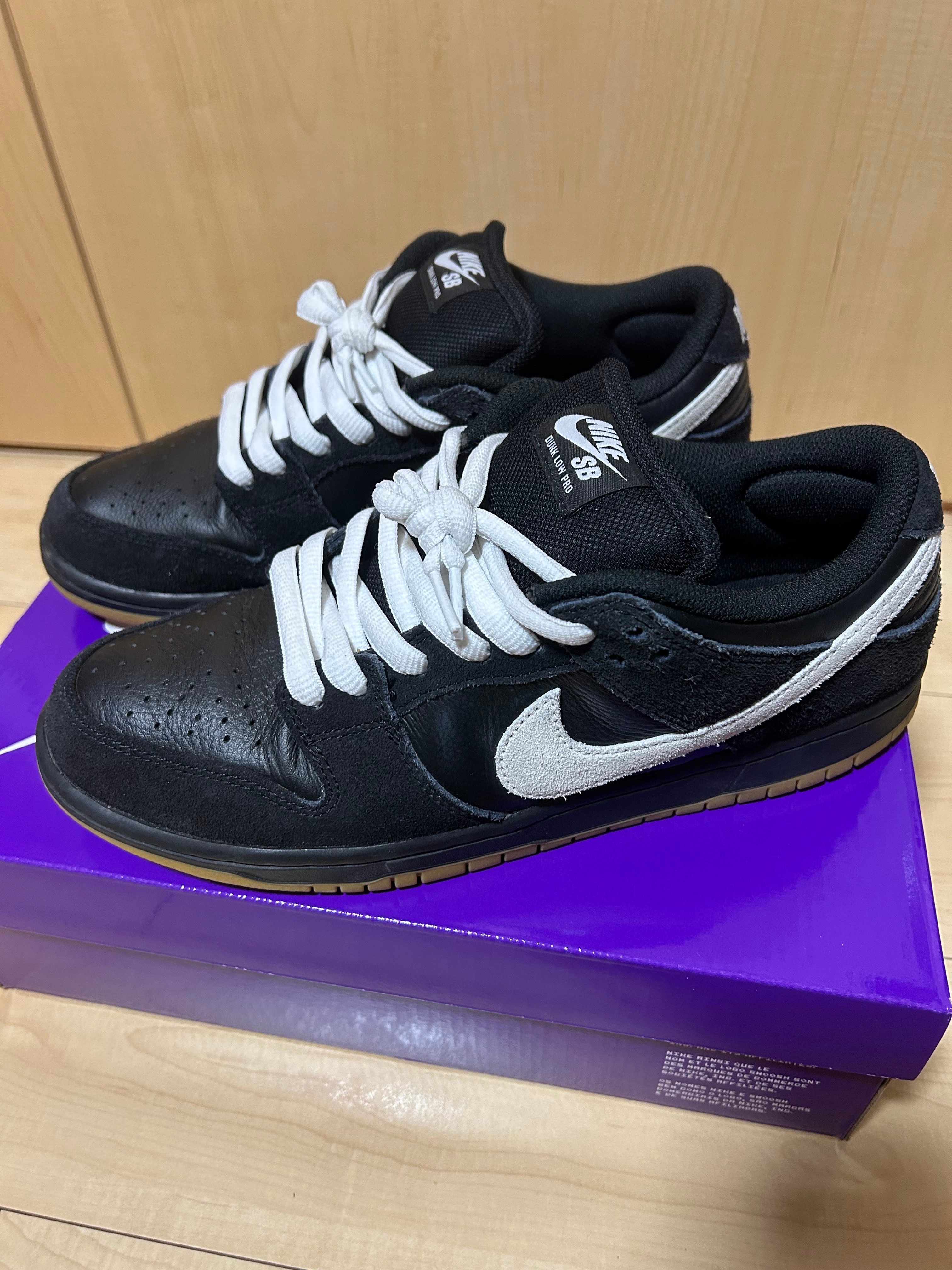 Nike SB Dunk Low Pro "Black/White"