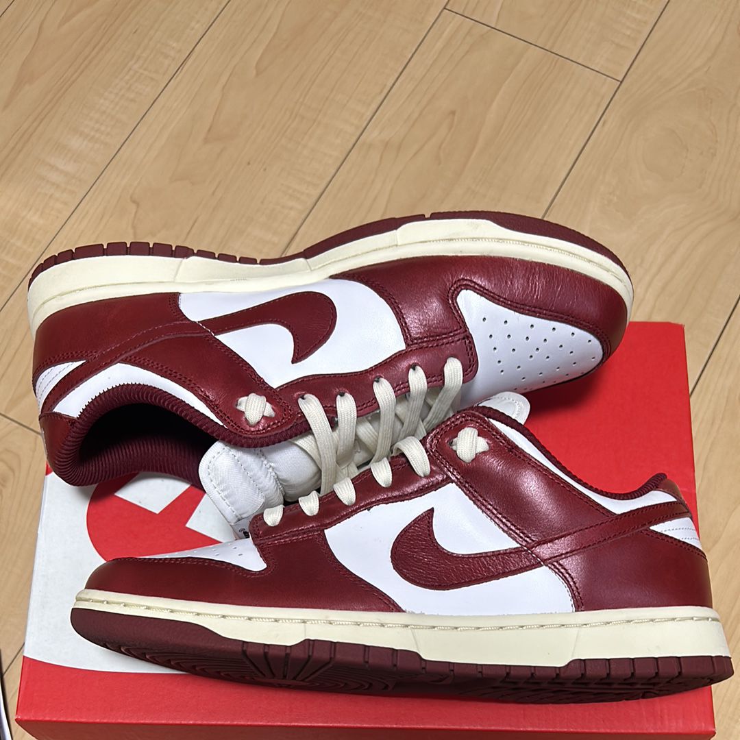 Nike Women's Dunk Low PRM "Team Red and White"