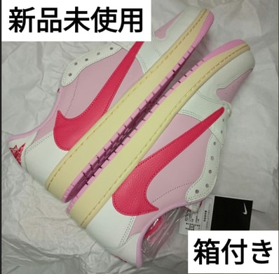 Travis Scott × Nike Air Jordan 1 Retro Low OG "Sail/Tropical Pink"