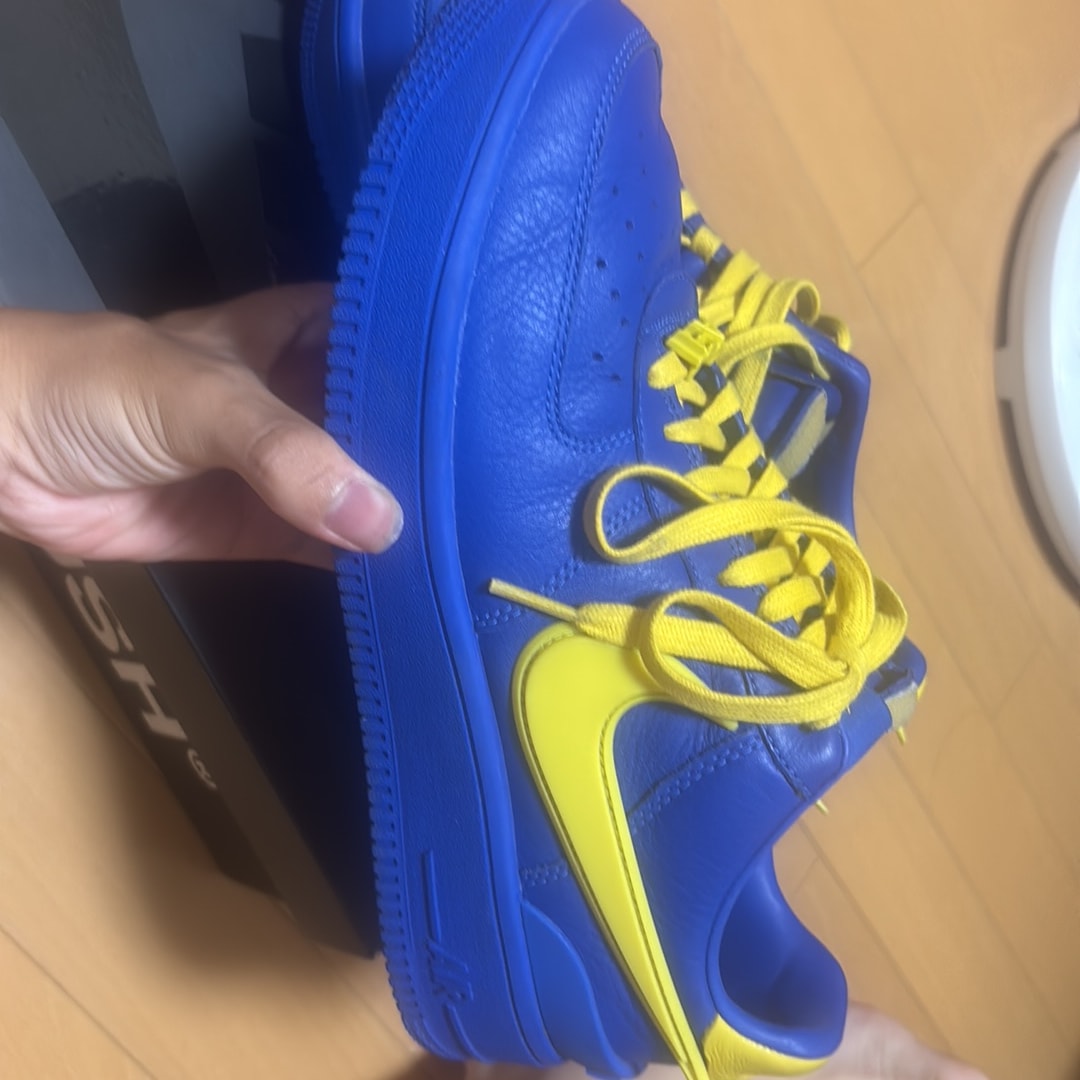 AMBUSH × Nike Air Force 1 Low "Game Royal and Vivid Sulfur"