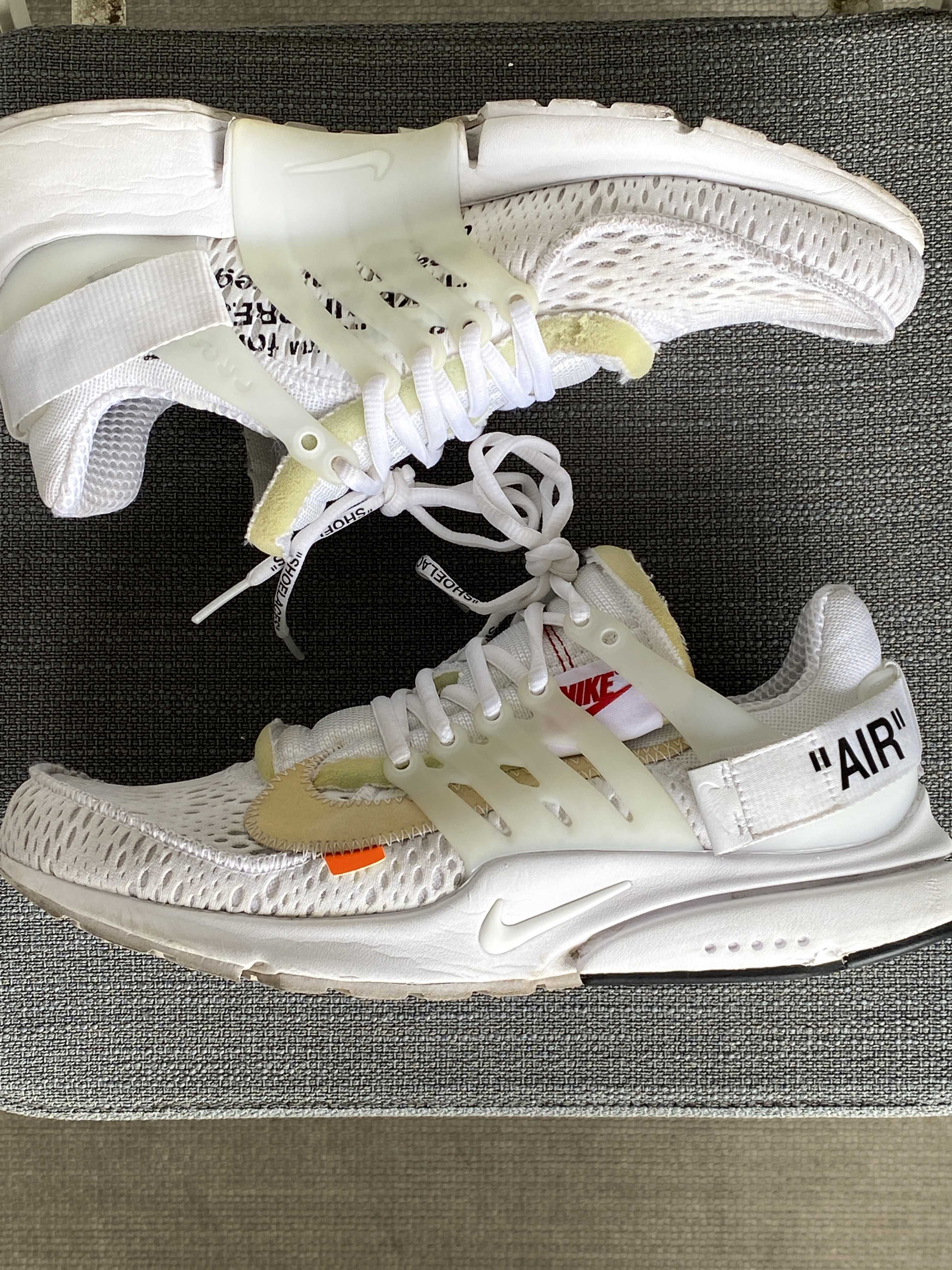 Off-White × Nike Air Presto "White/Black/Cone"