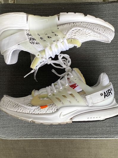 Off-White × Nike Air Presto "White/Black/Cone"