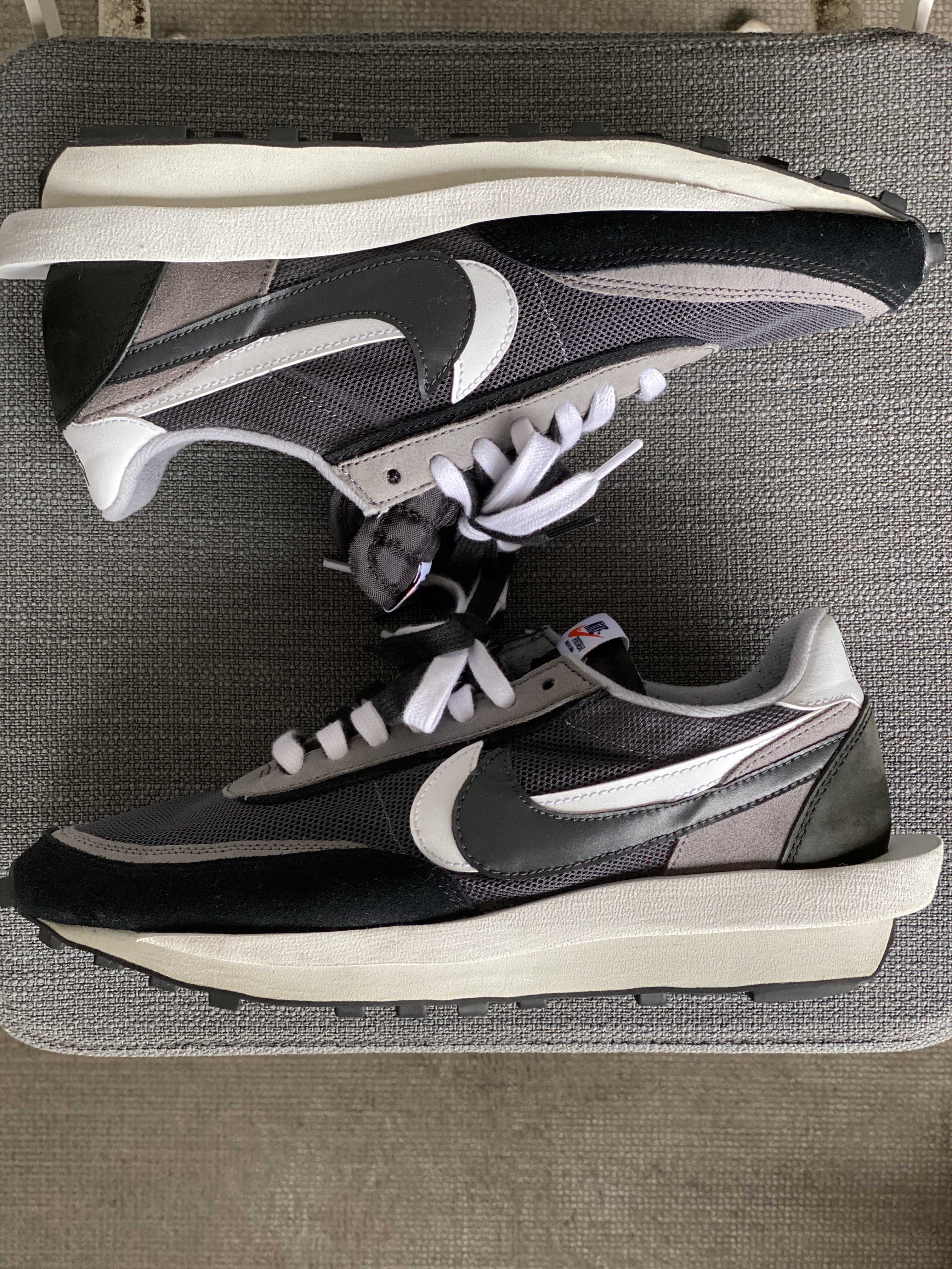 sacai × Nike LD Waffle "Black"