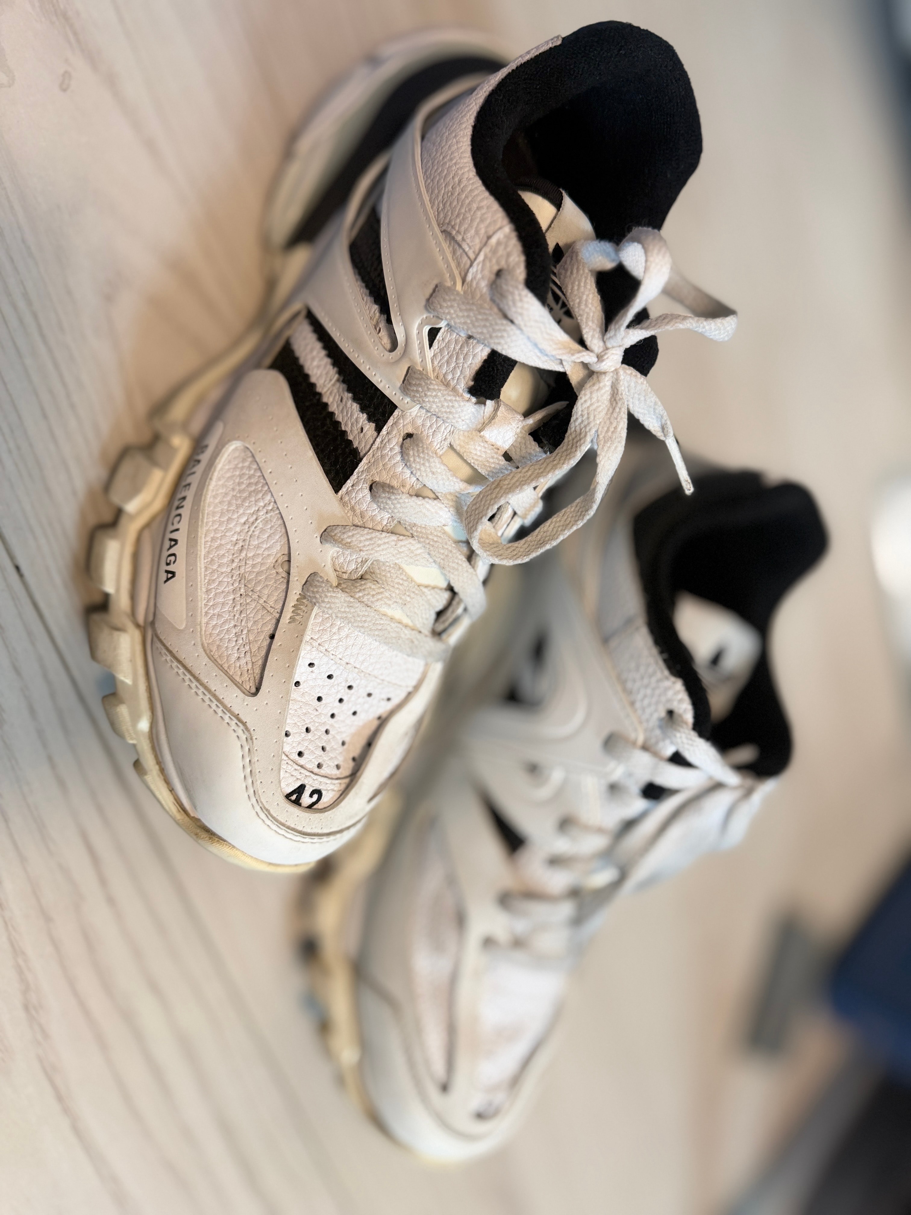 adidas x Balenciaga Track Sneaker "White/Black"