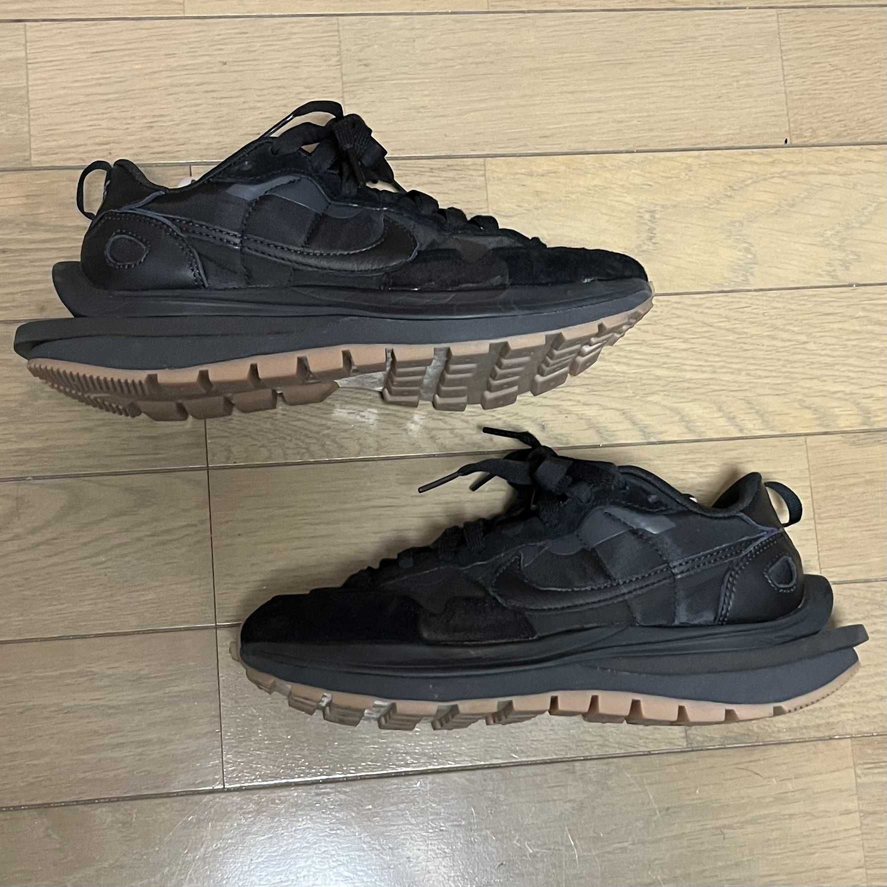 sacai × Nike VaporWaffle "Black Gum"