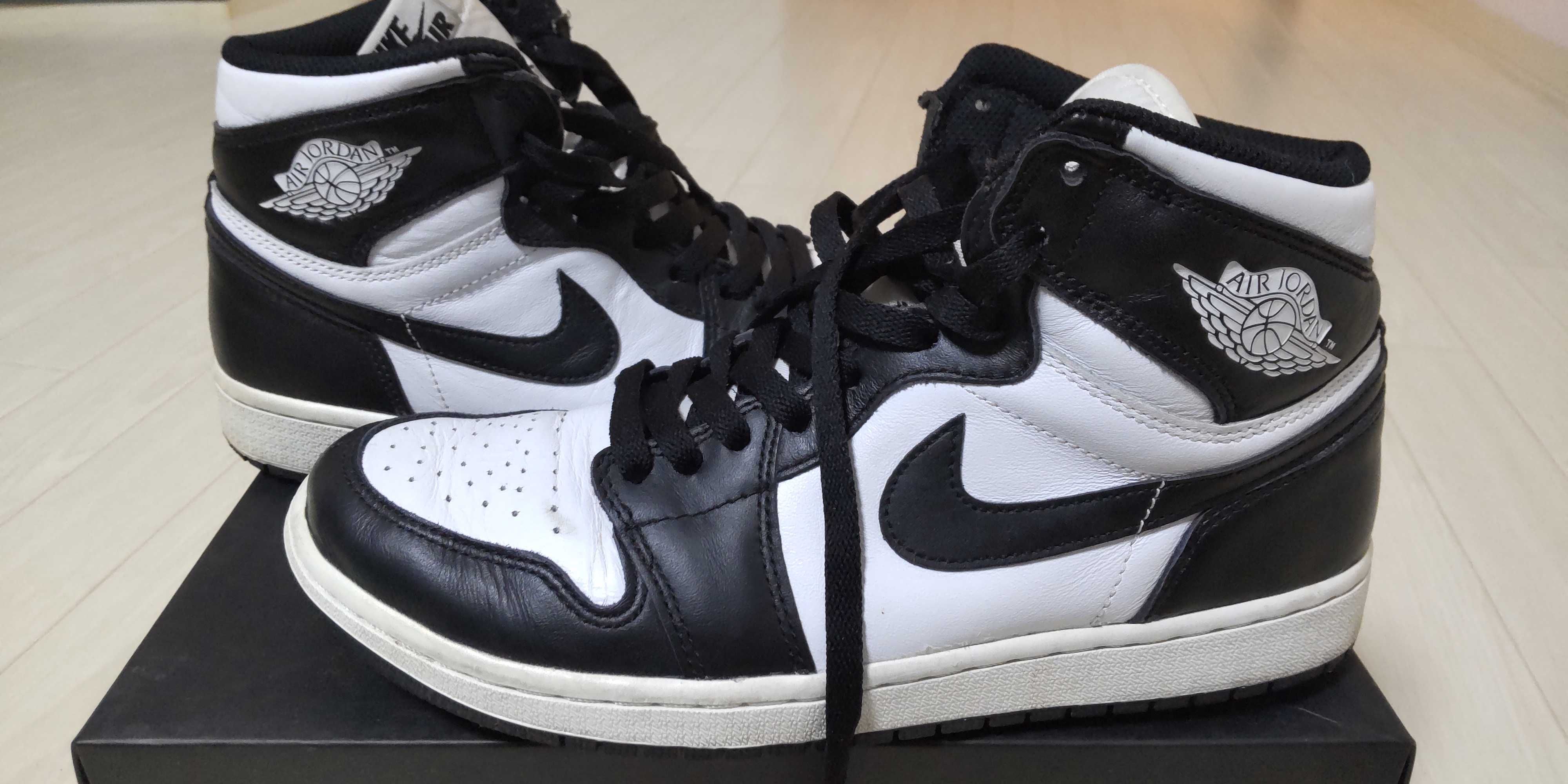 Nike Air Jordan 1 Retro High OG "Black/White" (2014)
