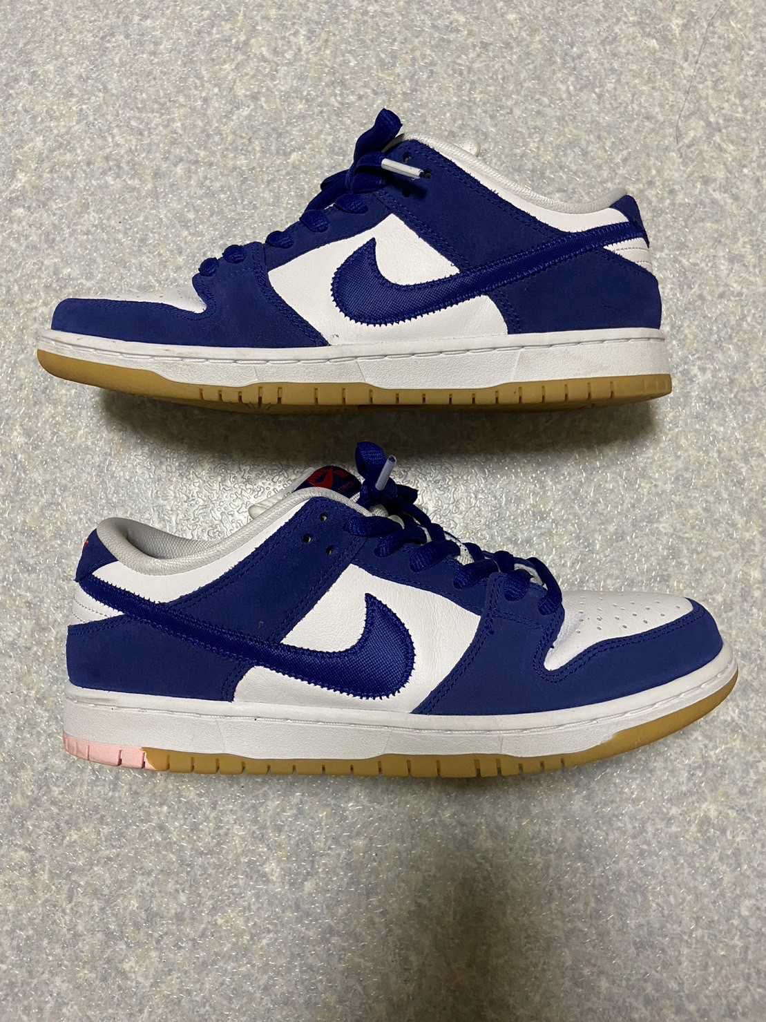 Nike SB Dunk Low "Los Angeles Dodgers/Deep Royal Blue"