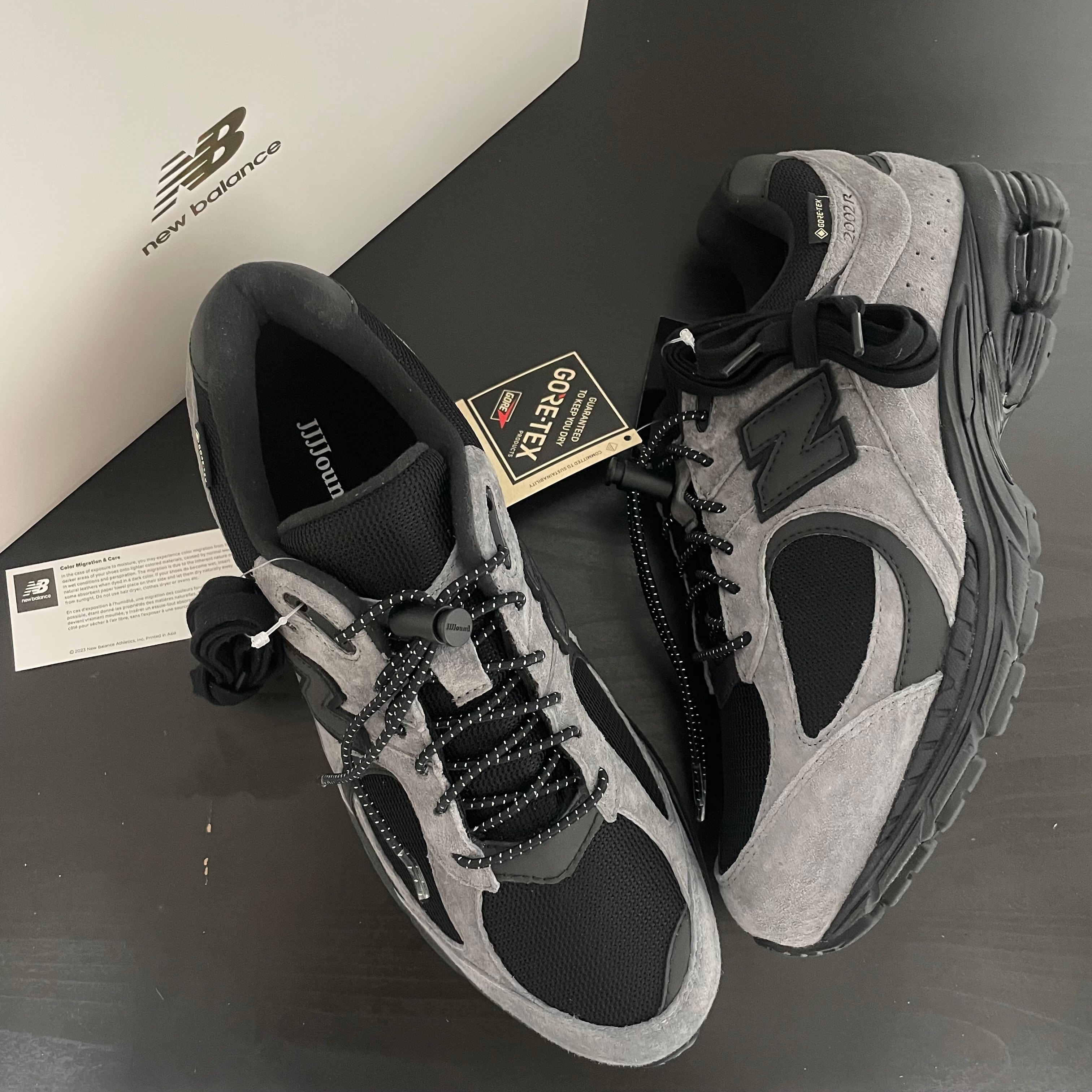 JJJJound × New Balance 2002R GORE-TEX "Charcoal" M2002RXZ