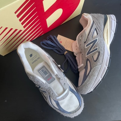 New Balance 990V4 "Gray/Slate Blue"