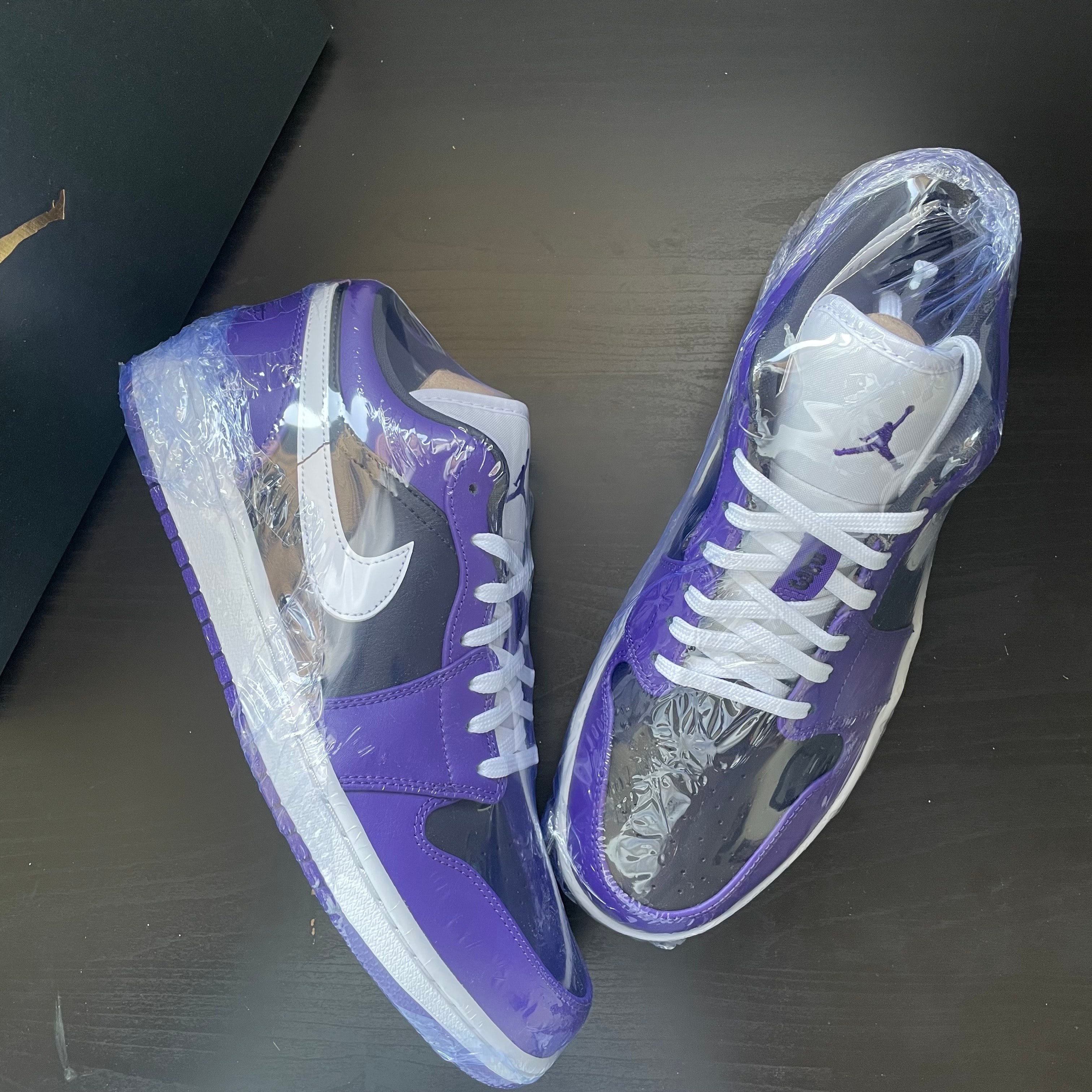 Nike Air Jordan 1 Low "Court Purple/White/Black"
