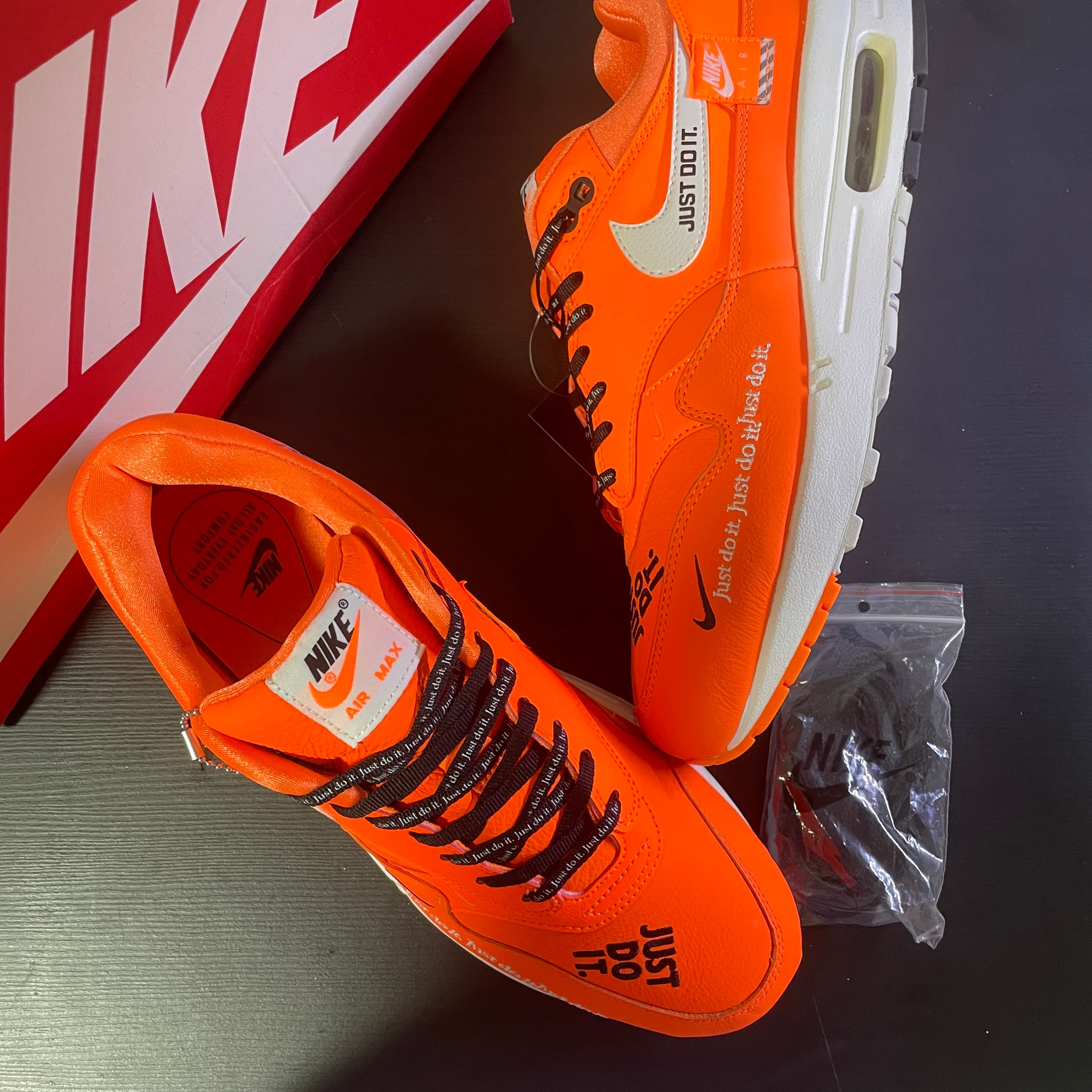 Nike Women's Air Max 1 LX "Just Do It Orange"