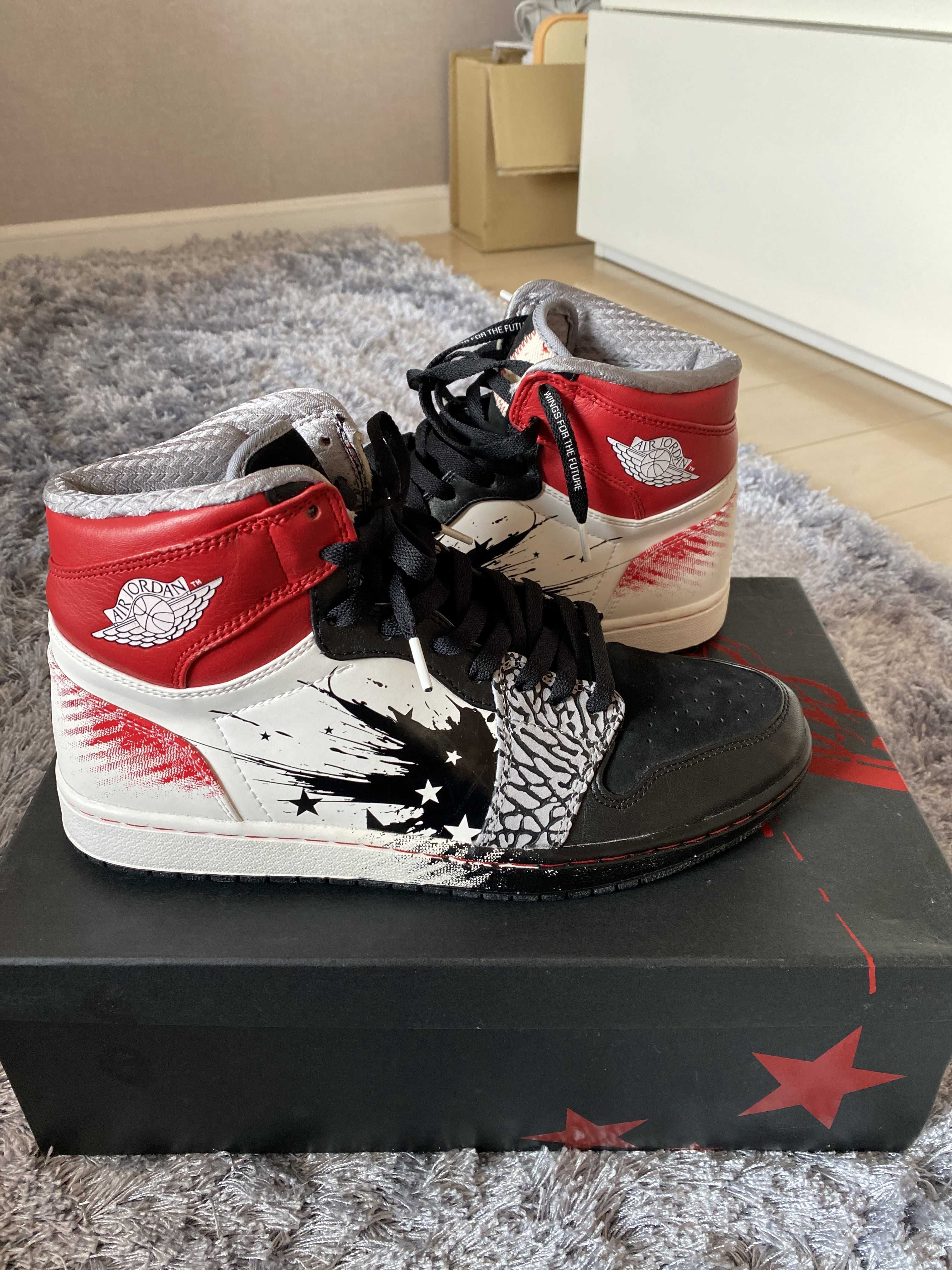 Nike Air Jordan 1 Retro High Dave White Wings For The Future