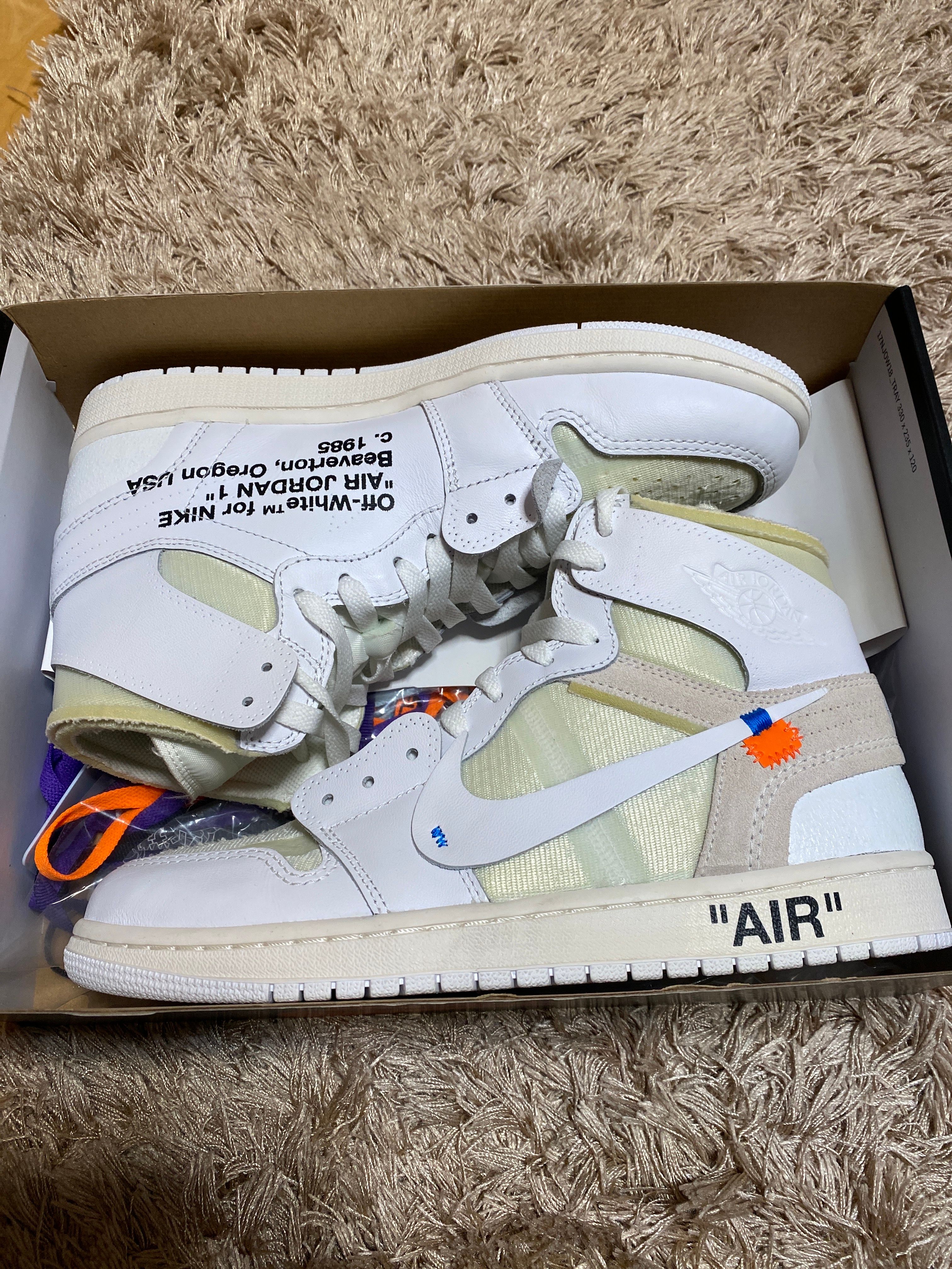 Off-White × Nike Air Jordan 1 Retro High "White"