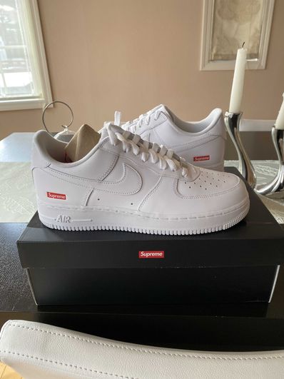 Supreme × Nike Air Force 1 Low "White"
