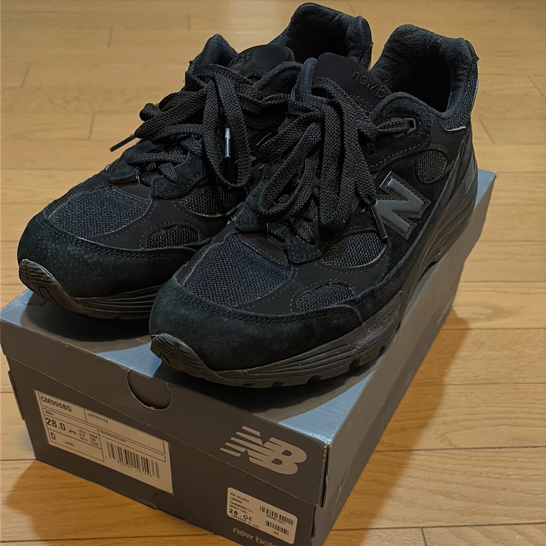 New Balance 992 "Triple Black" (2025)