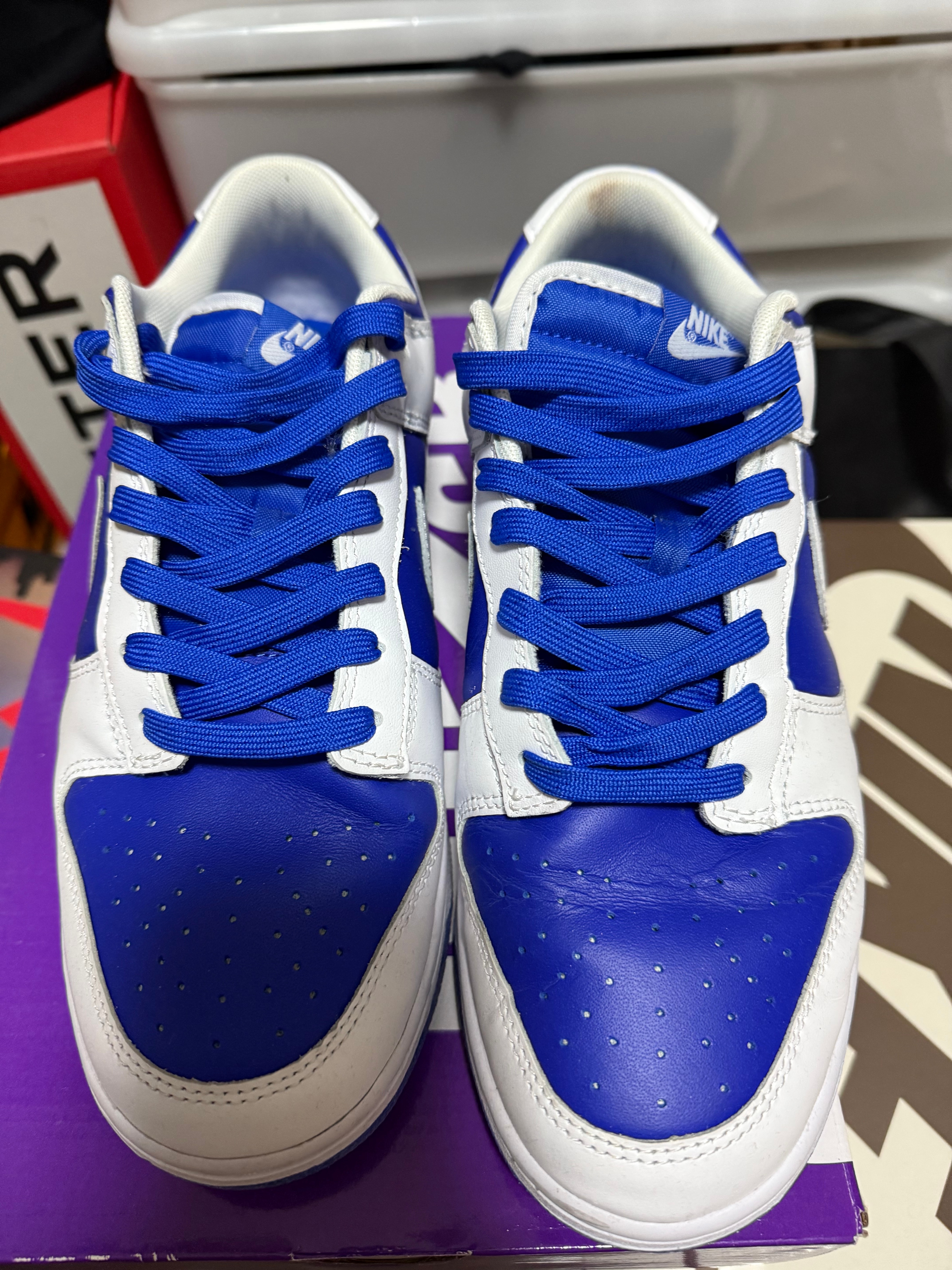 Nike Dunk Low Retro "Racer Blue and White"