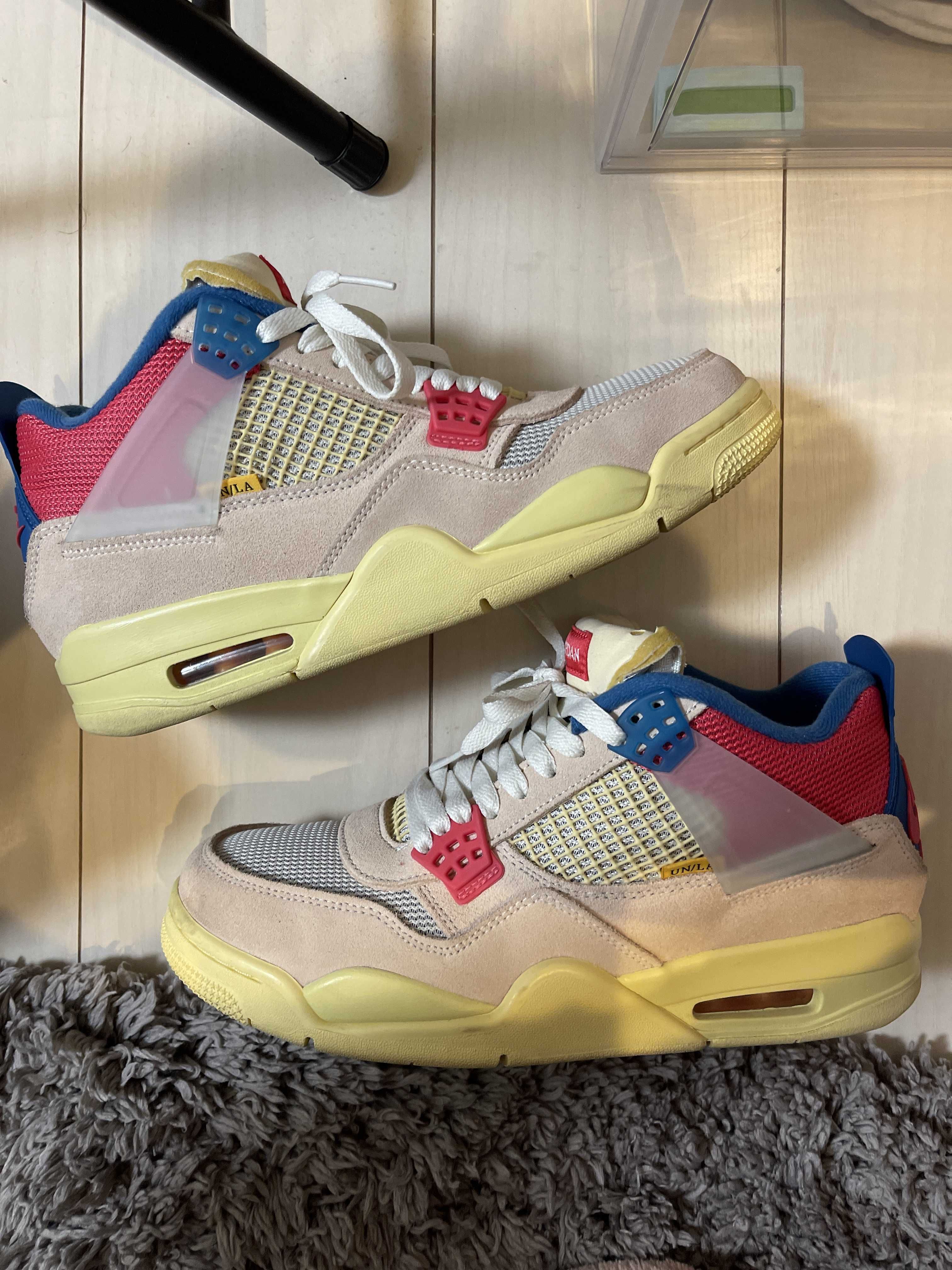 UNION × Nike Air Jordan 4 SP "Guava Ice/Light Fusion Red"