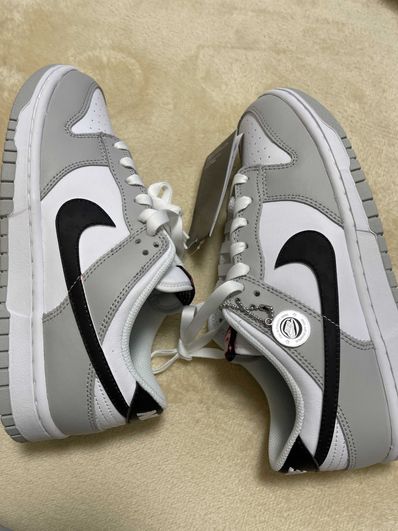 Nike Dunk Low SE Lottery オンライン限定商品販壳 【即完売】新品24 ナイキ GS グレーフォグ ロッタリー SE ロー ダンク スニーカー