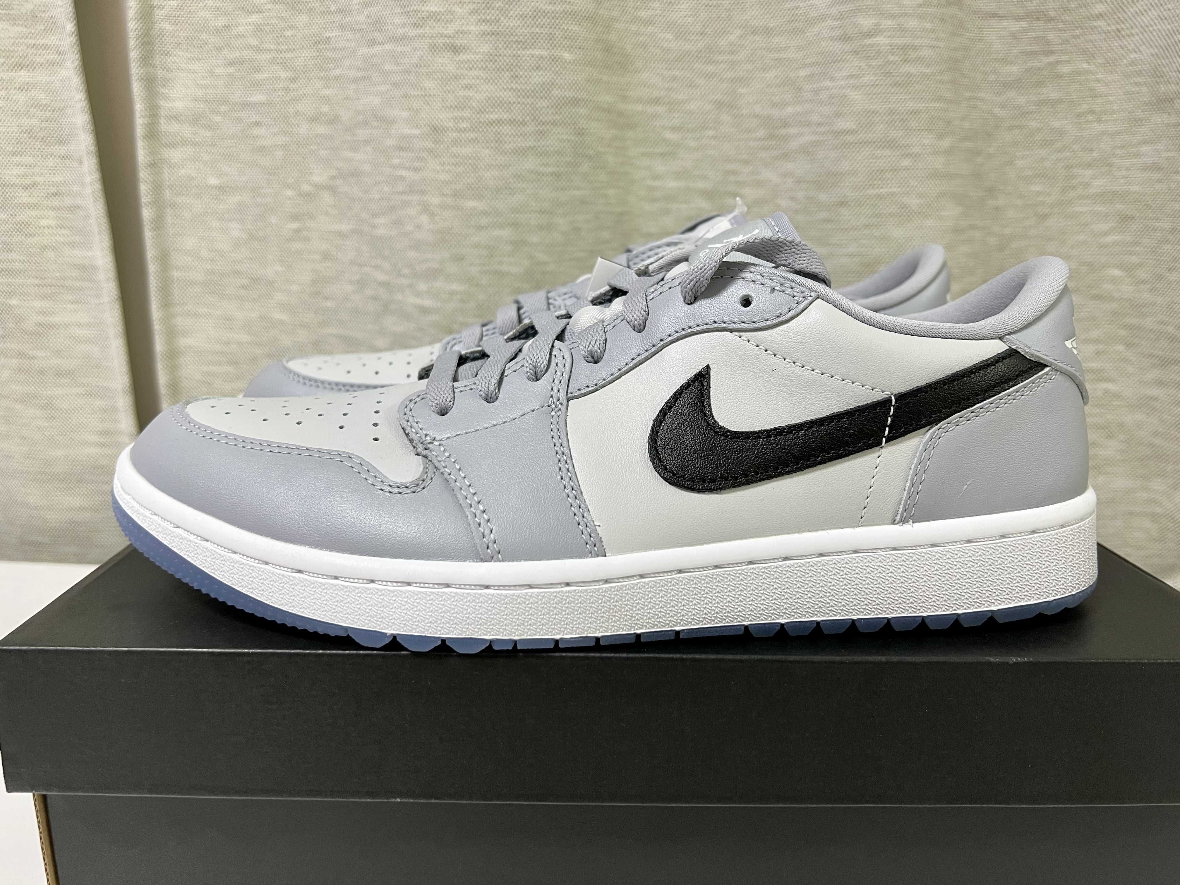 Nike Air Jordan 1 Low Golf "Wolf Grey/Photon Dust/White/Black"