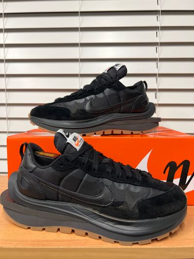sacai × Nike VaporWaffle "Black Gum"