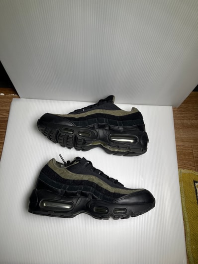 Nike Air Max 95 HAL "Black/Black/Cargo Khaki/Flat Silver"