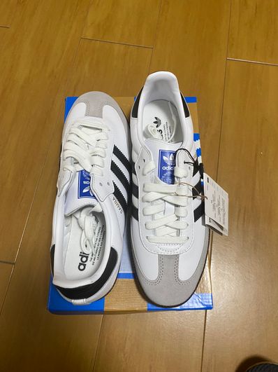 adidas Samba OG "Cloud White/Core Black/Clear Granite"