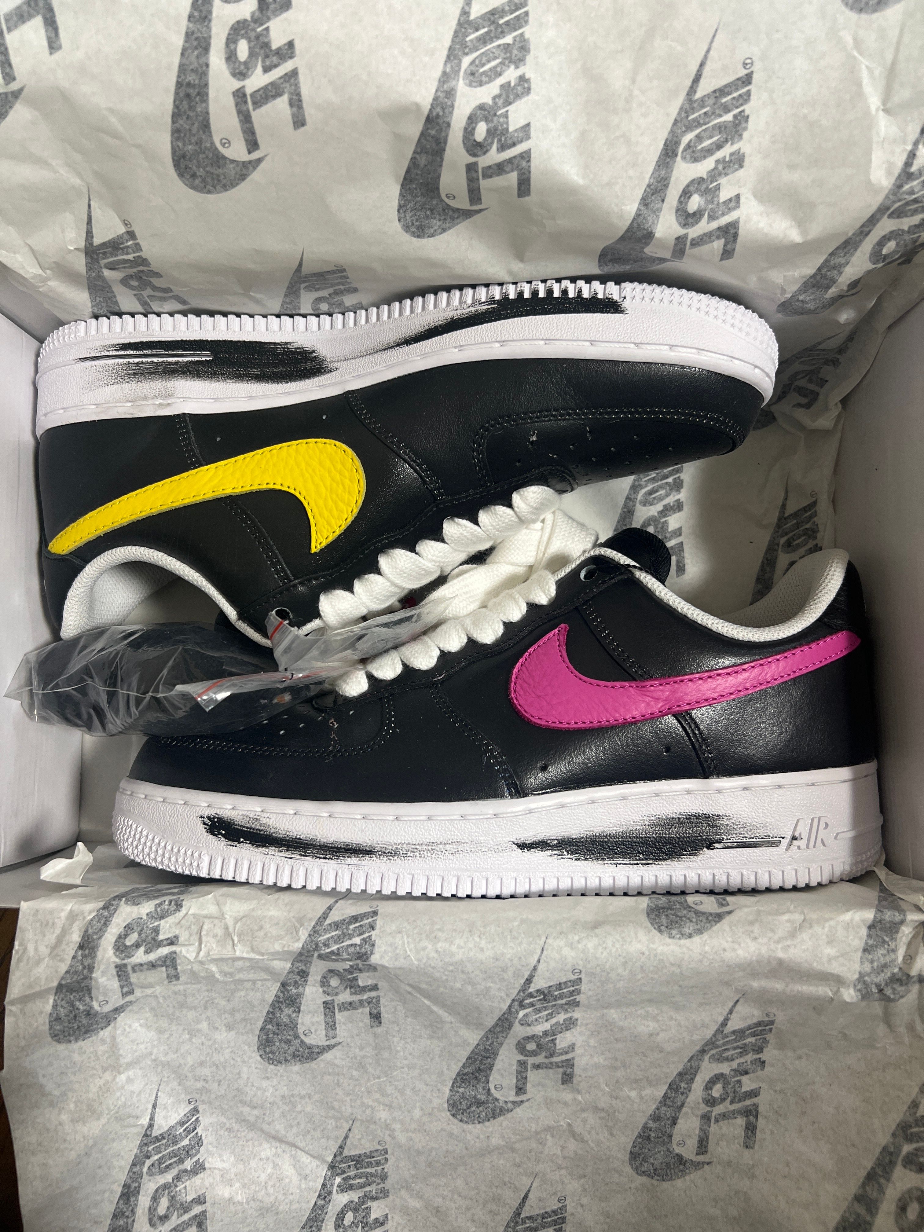 PEACEMINUSONE × Nike Air Force 1 Low '07 Para-Noise 3.0 "Black and Multi-Color" / G-DRAGON